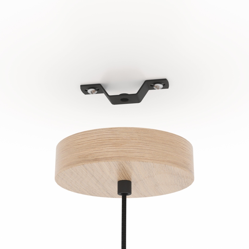 Eglo - Lustr na lanku 1xE27/25W/230V béžová