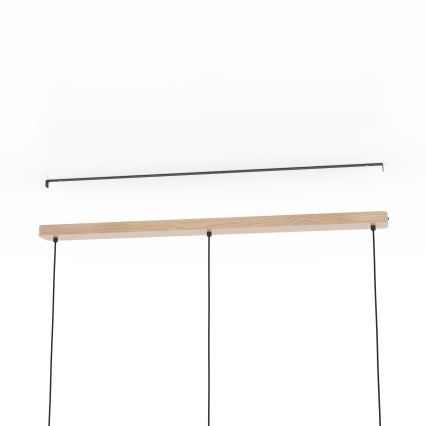 Eglo - Lustr na lanku 3xE27/25W/230V béžová