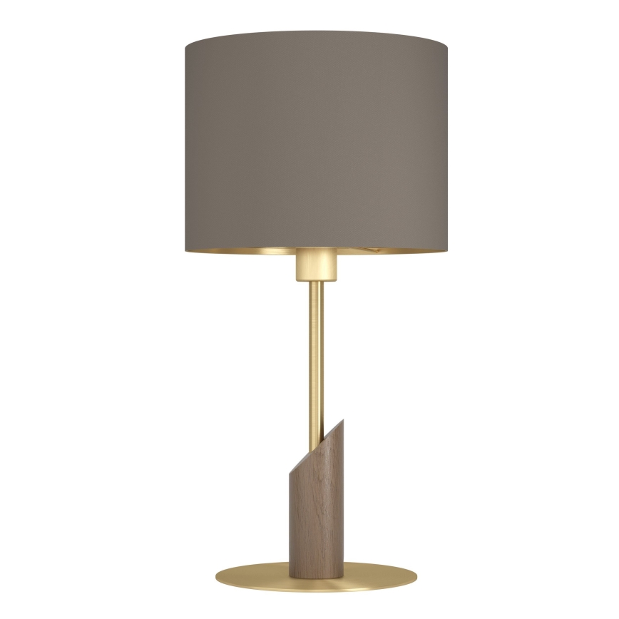 Eglo - Stolní lampa 1xE27/40W/230V hnědá/zlatá