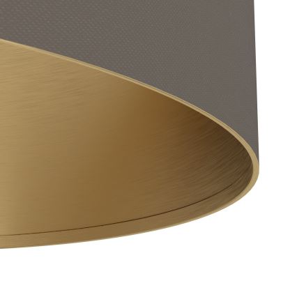 Eglo - Stojací lampa 1xE27/40W/230V hnědá/zlatá