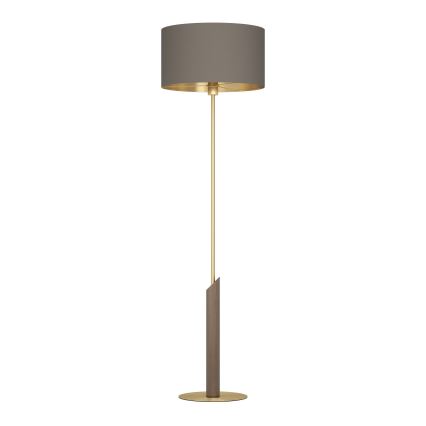 Eglo - Stojací lampa 1xE27/40W/230V hnědá/zlatá
