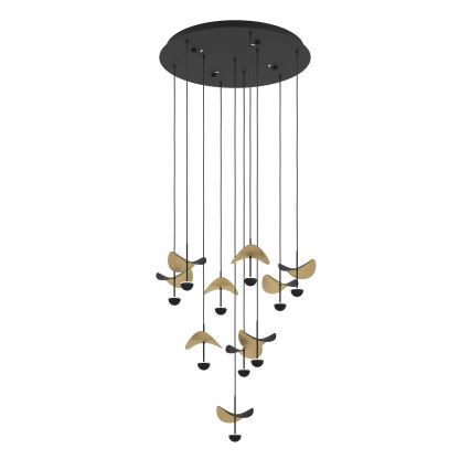 Eglo - LED Stmívatelný lustr na lanku 10xLED/2,3W/230V 3000K pr. 58 cm