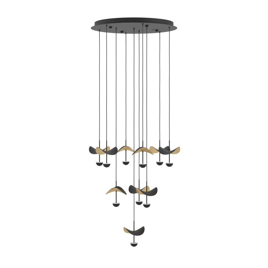 Eglo - LED Stmívatelný lustr na lanku 10xLED/2,3W/230V 3000K pr. 58 cm