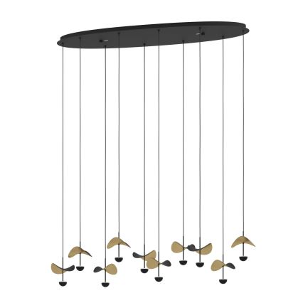 Eglo - LED Stmívatelný lustr na lanku 10xLED/2,3W/230V 3000K
