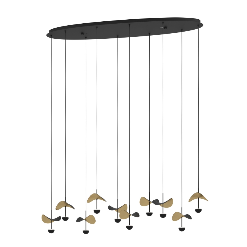 Eglo - LED Stmívatelný lustr na lanku 10xLED/2,3W/230V 3000K