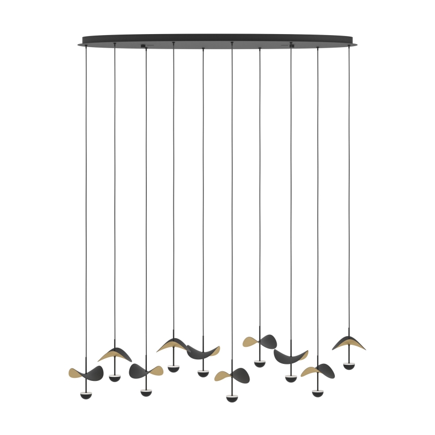 Eglo - LED Stmívatelný lustr na lanku 10xLED/2,3W/230V 3000K
