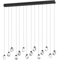 Eglo 390358 - LED Stmívatelný lustr na lanku SINDICAT 14xLED/3W/230V černá/čirá