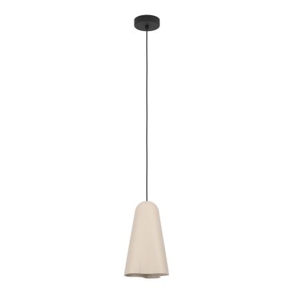 Eglo - Lustr na lanku 1xE27/40W/230V béžová