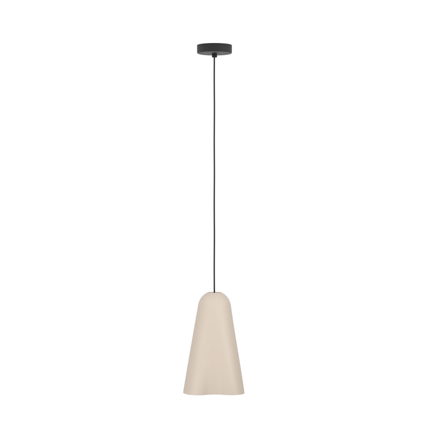 Eglo - Lustr na lanku 1xE27/40W/230V béžová