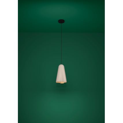 Eglo - Lustr na lanku 1xE27/40W/230V béžová