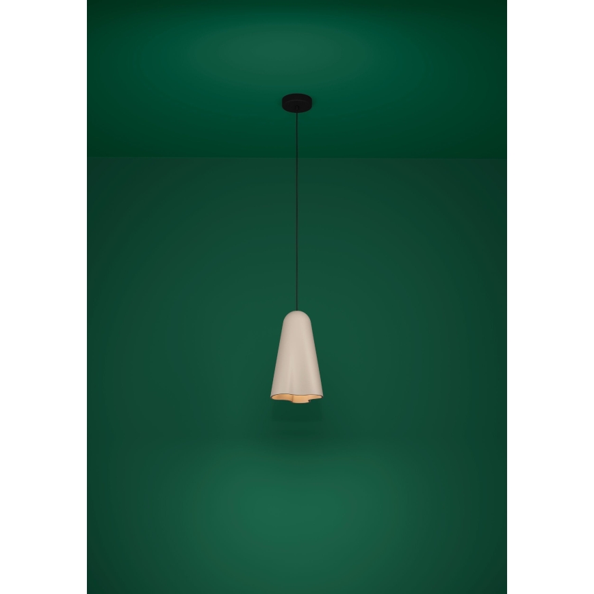 Eglo - Lustr na lanku 1xE27/40W/230V béžová
