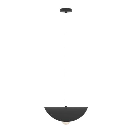 Eglo - Lustr na lanku 1xE27/40W/230V 41 cm černá/zlatá