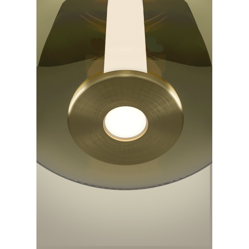 Eglo - LED Stmívatelný lustr na lanku LED/5,5W/230V + LED/1,6W zlatá