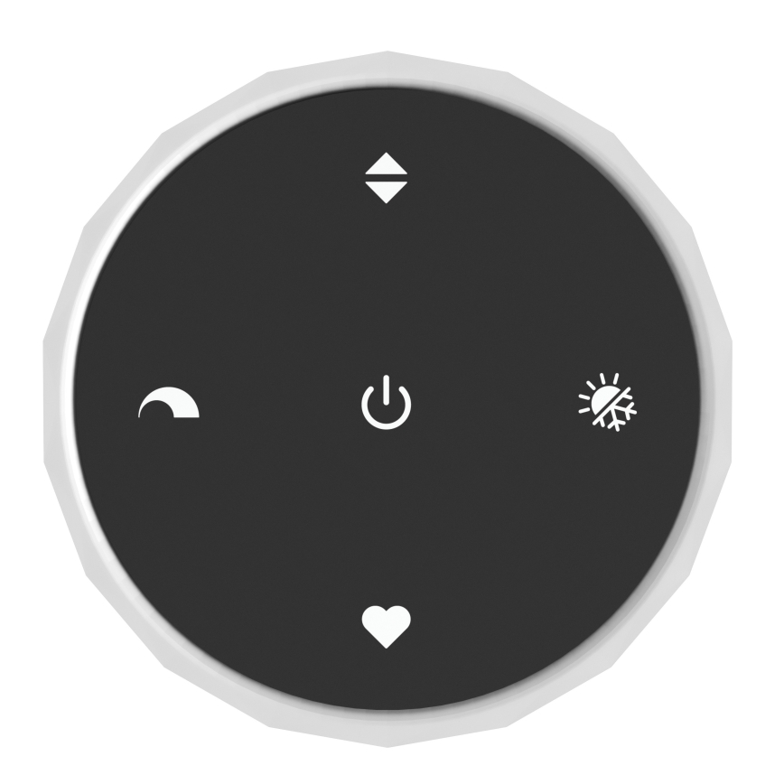 Eglo - LED Stmívatelný lustr na lanku 3xLED/5,8W/230V 2200-6500K černá/béžová/kouřová + dálkové ovládání