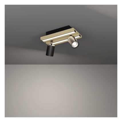 Eglo - LED Bodové svítidlo 2xLED/2,2W/230V + 2xLED/1,2W + 2xLED/2W béžová/černá