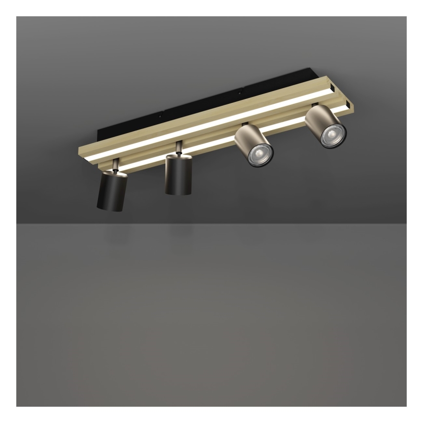 Eglo - LED Bodové svítidlo 4xLED/2,2W/230V + 2xLED/1,2W + 2xLED/2W béžová/černá