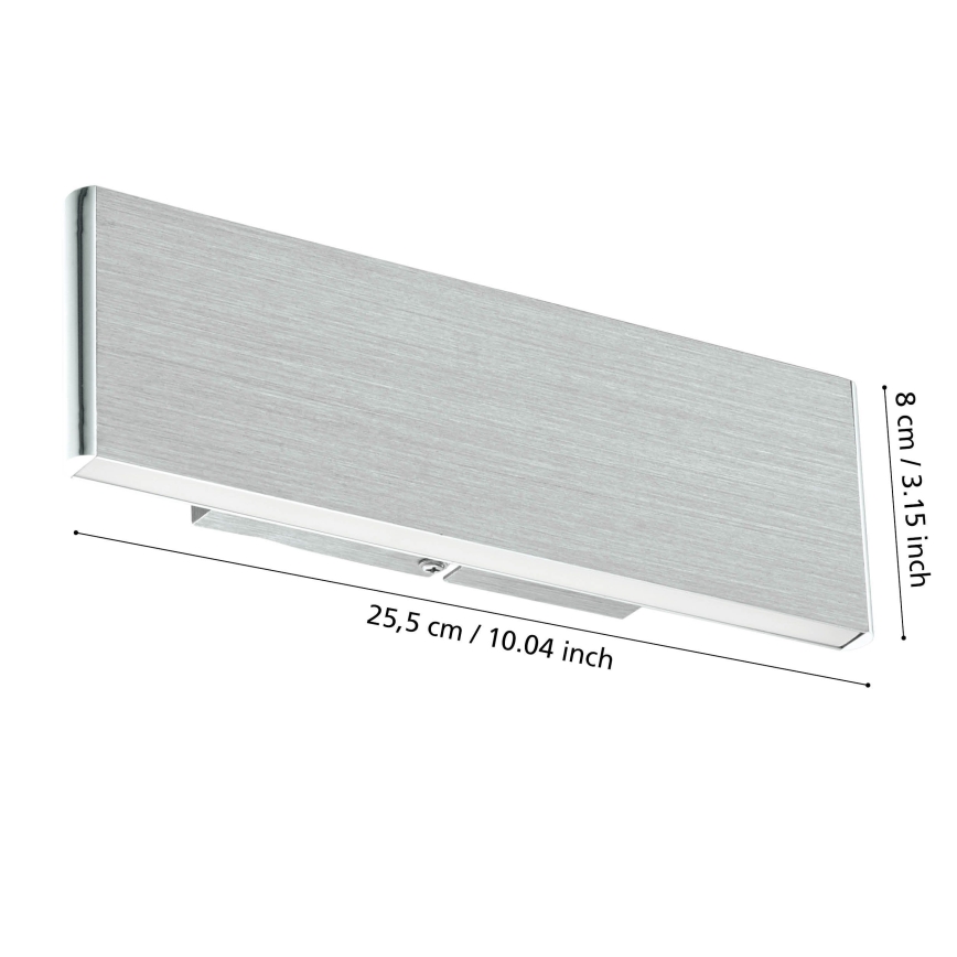 Eglo - LED Nástěnné svítidlo 2xLED/5,4W/230V