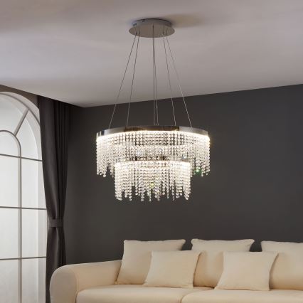 Eglo - LED Stmívatelný lustr na lanku LED/45W/230V