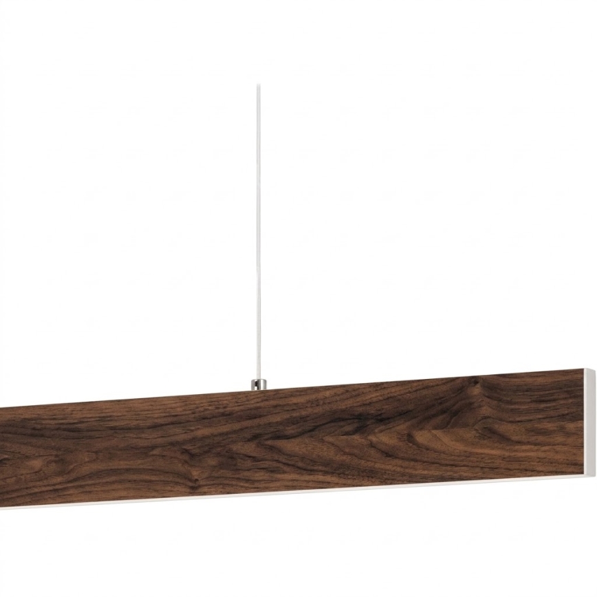 Eglo - LED Lustr na lanku LED/17W/230V + LED/4,2W ořech