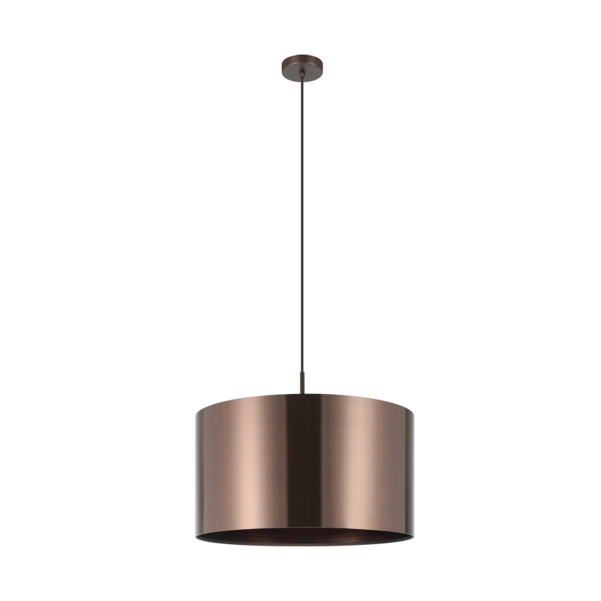 Eglo - Lustr na lanku 1xE27/60W/230V měděná