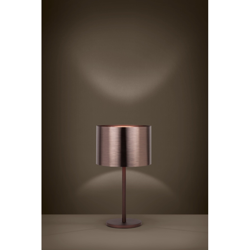 Eglo - Stolní lampa 1xE27/60W/230V měděná