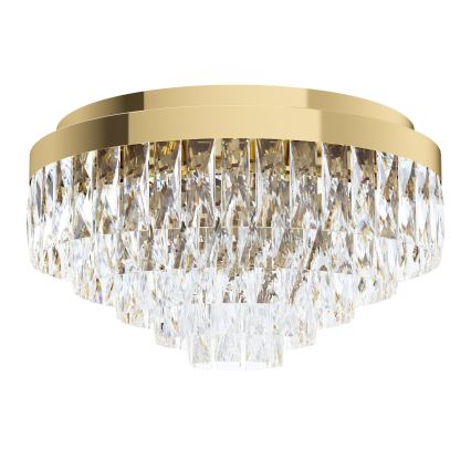 Eglo - Stropní svítidlo 8xE14/40W/230V zlatá