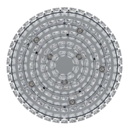 Eglo - Stropní svítidlo 8xE14/40W/230V