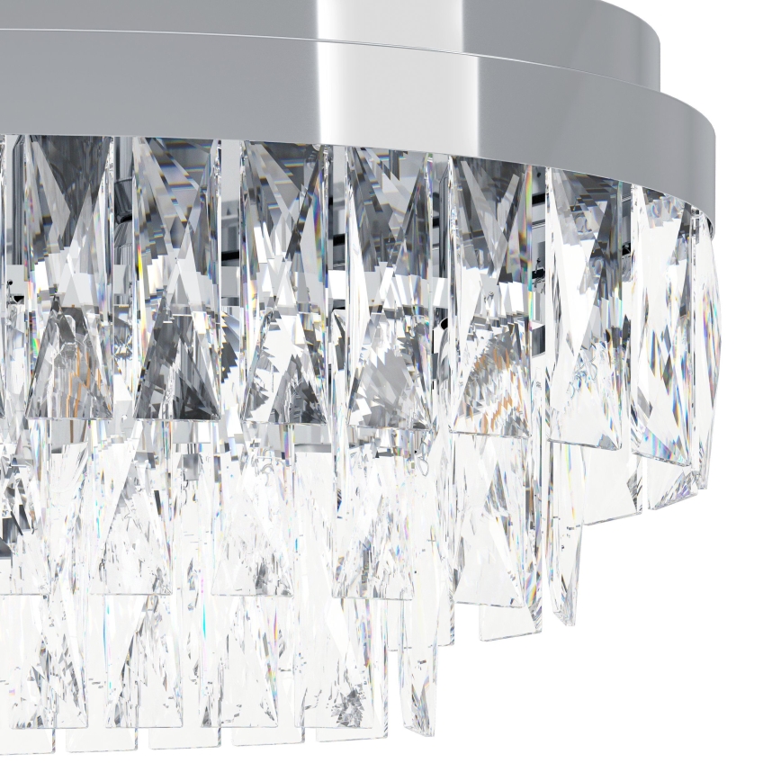 Eglo - Lustr na řetězu 10xE14/40W/230V lesklý chrom