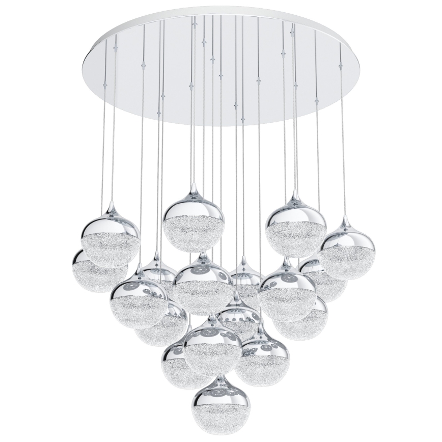 Eglo - LED Stmívatelný lustr na lanku 18xLED/3,1W/230V