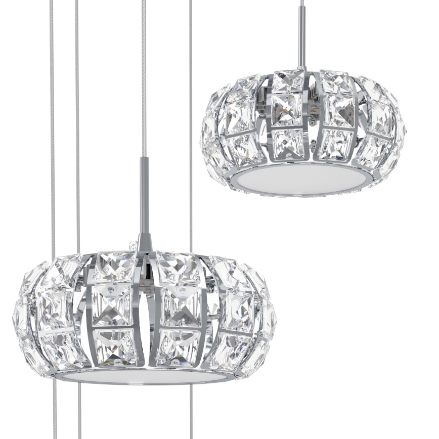 Eglo - LED Stmívatelný lustr na lanku 17xLED/4,5W/230V
