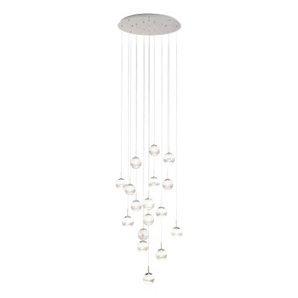 Eglo - LED Stmívatelný lustr na lanku 17xLED/5W/230V