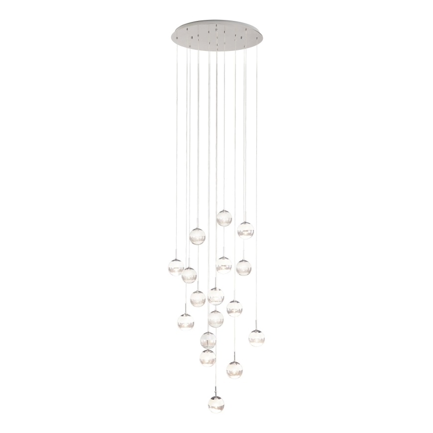 Eglo - LED Stmívatelný lustr na lanku 17xLED/5W/230V