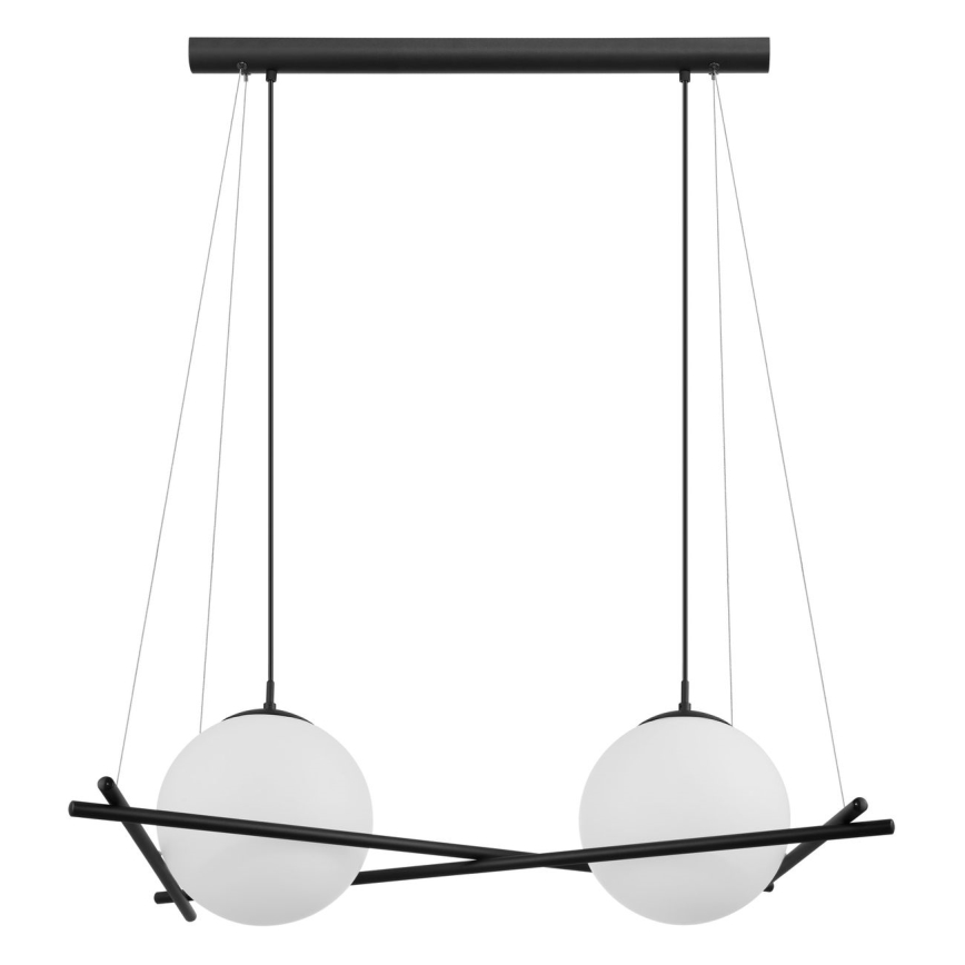 Eglo 39592 - Lustr na lanku SALVEZINAS 2xE27/25W/230V