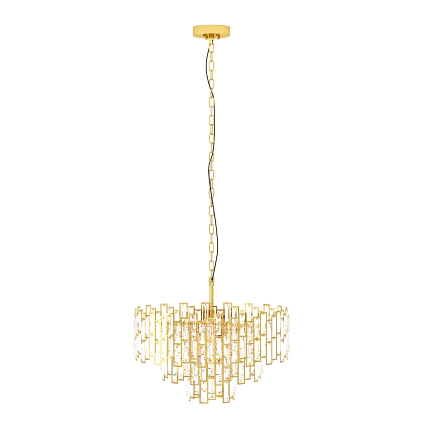 Eglo - Lustr na řetězu 10xE14/25W/230V pr. 63 cm