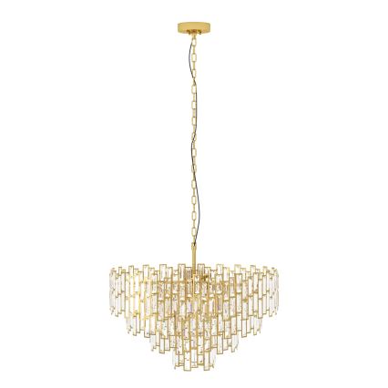 Eglo - Lustr na řetězu 10xE14/25W/230V pr. 78 cm