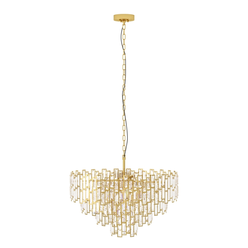 Eglo - Lustr na řetězu 10xE14/25W/230V pr. 78 cm