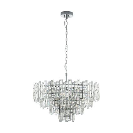 Eglo - Lustr na řetězu 10xE14/25W/230V pr. 78 cm