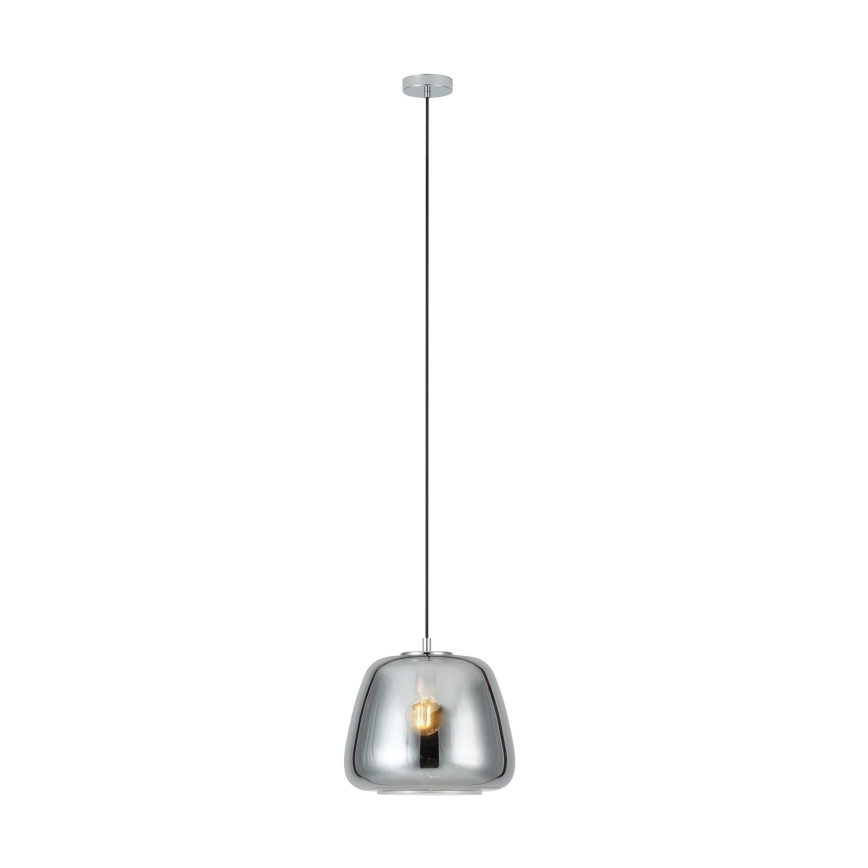 Eglo - Lustr na lanku 1xE27/40W/230V pr. 35 cm kouřová