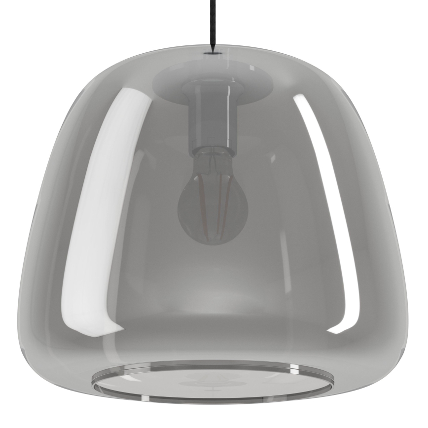 Eglo - Lustr na lanku 1xE27/40W/230V pr. 35 cm kouřová