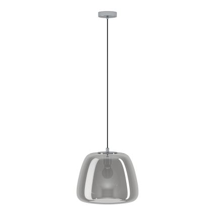 Eglo - Lustr na lanku 1xE27/40W/230V pr. 35 cm kouřová