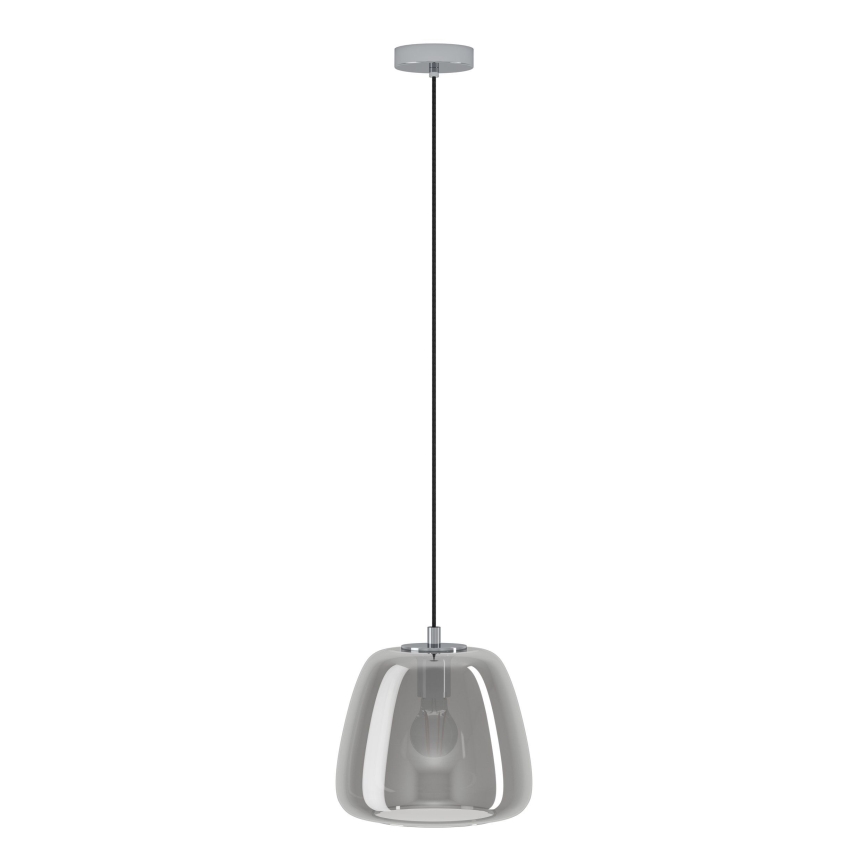 Eglo - Lustr na lanku 1xE27/40W/230V pr. 26 cm kouřová