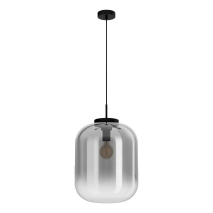 Eglo - Lustr na lanku 1xE27/40W/230V pr. 35 cm kouřová