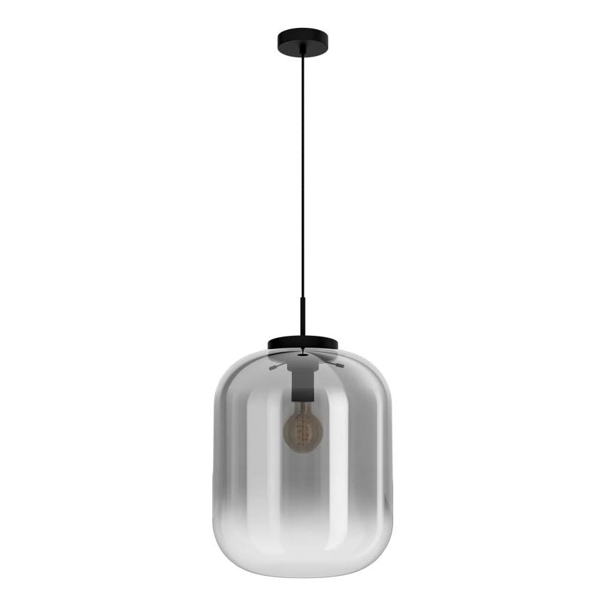 Eglo - Lustr na lanku 1xE27/40W/230V pr. 35 cm kouřová