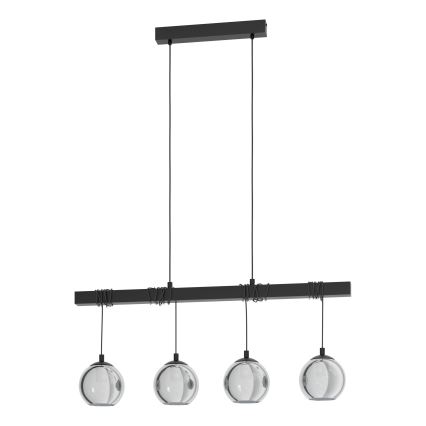 Eglo - Lustr na lanku 4xE27/40W/230V