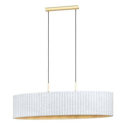 Eglo - Lustr na lanku 2xE27/40W/230V bílá