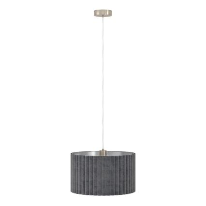Eglo - Lustr na lanku 2xE27/40W/230V šedá
