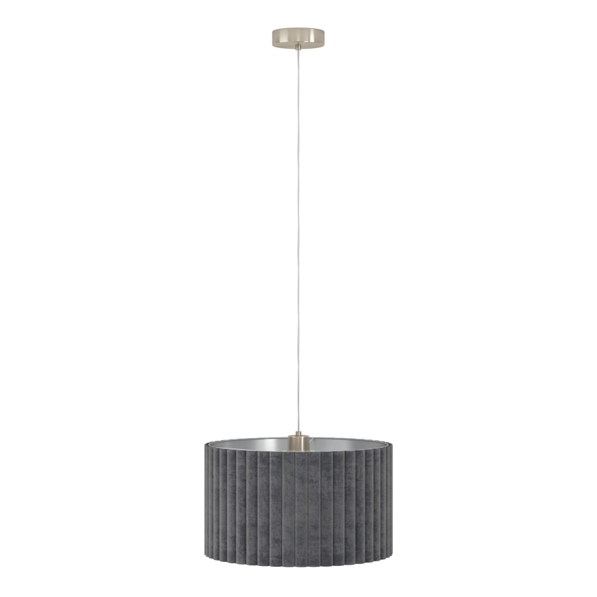 Eglo - Lustr na lanku 2xE27/40W/230V šedá