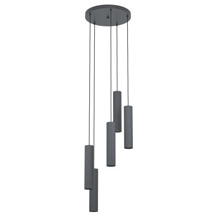 Eglo - LED Lustr na lanku 5xGU10/4,5W/230V