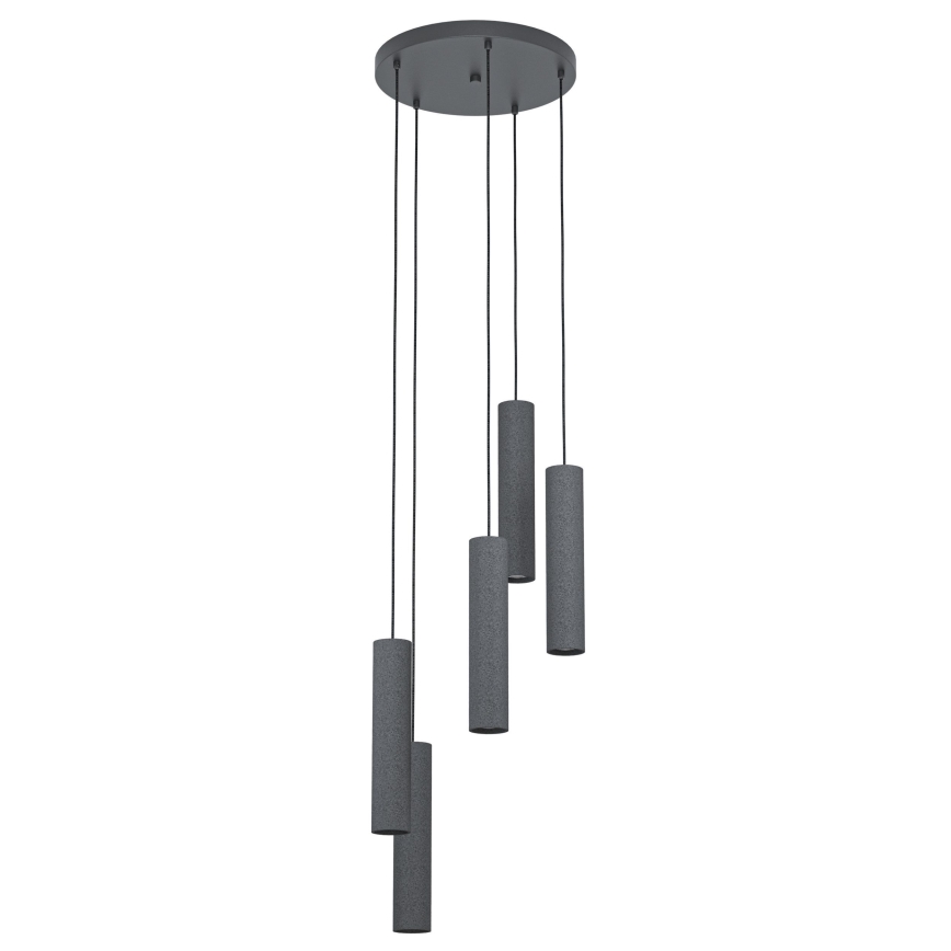 Eglo - LED Lustr na lanku 5xGU10/4,5W/230V