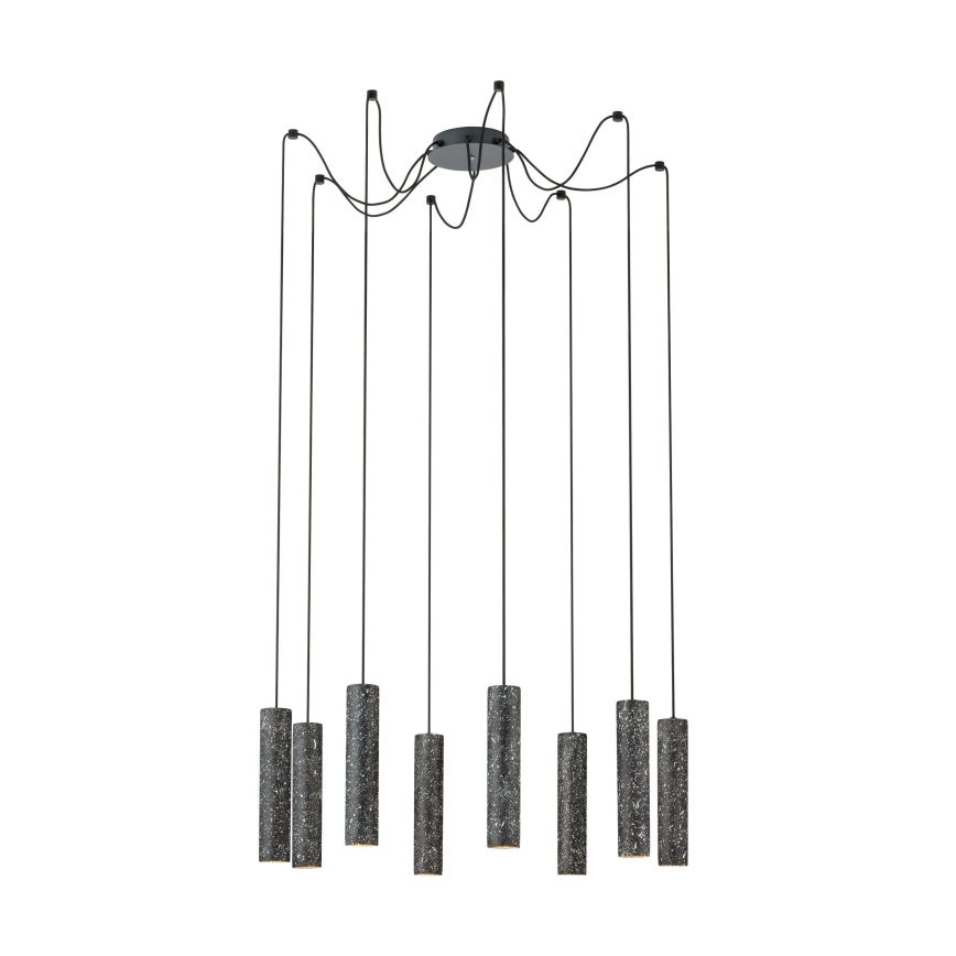 Eglo - LED Lustr na lanku 8xGU10/4,5W/230V